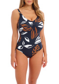 Strój kąpielowy Fantasie Swim LAKE ORTA FS503330FRY Uw V-neck Swimsuit With Adjustable Leg French Navy