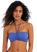 Biustonosz kąpielowy Freya JEWEL COVE AS7233PLE Uw Bandeau Bikini Top Plain Azure